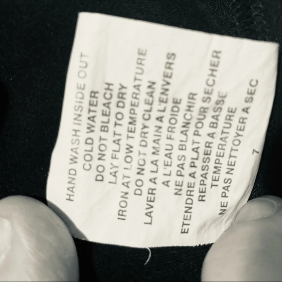 SYMPLI Sz 6 Wrap Dress Full Skirt 3/4 Length Sleeves Made  in Canada - Picture 14 of 15